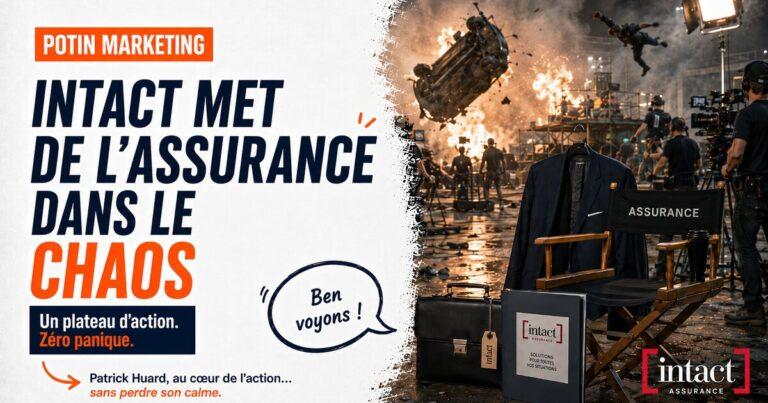 Patrick Huard se prend pour Tom Cruise dans la nouvelle pub d’Intact. Et la révélation finale change tout.